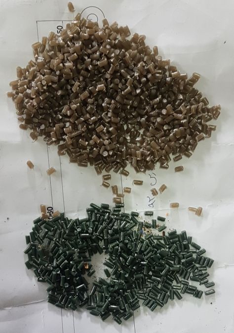 گرانول نایلون عسلی و رنگی زنده بار80