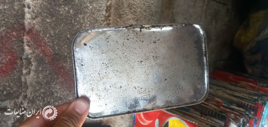 حلبی 4 لیتری روغن بازشده