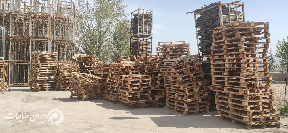 پالت چوپی برزیلی دست دوم در ابعاد 117×98