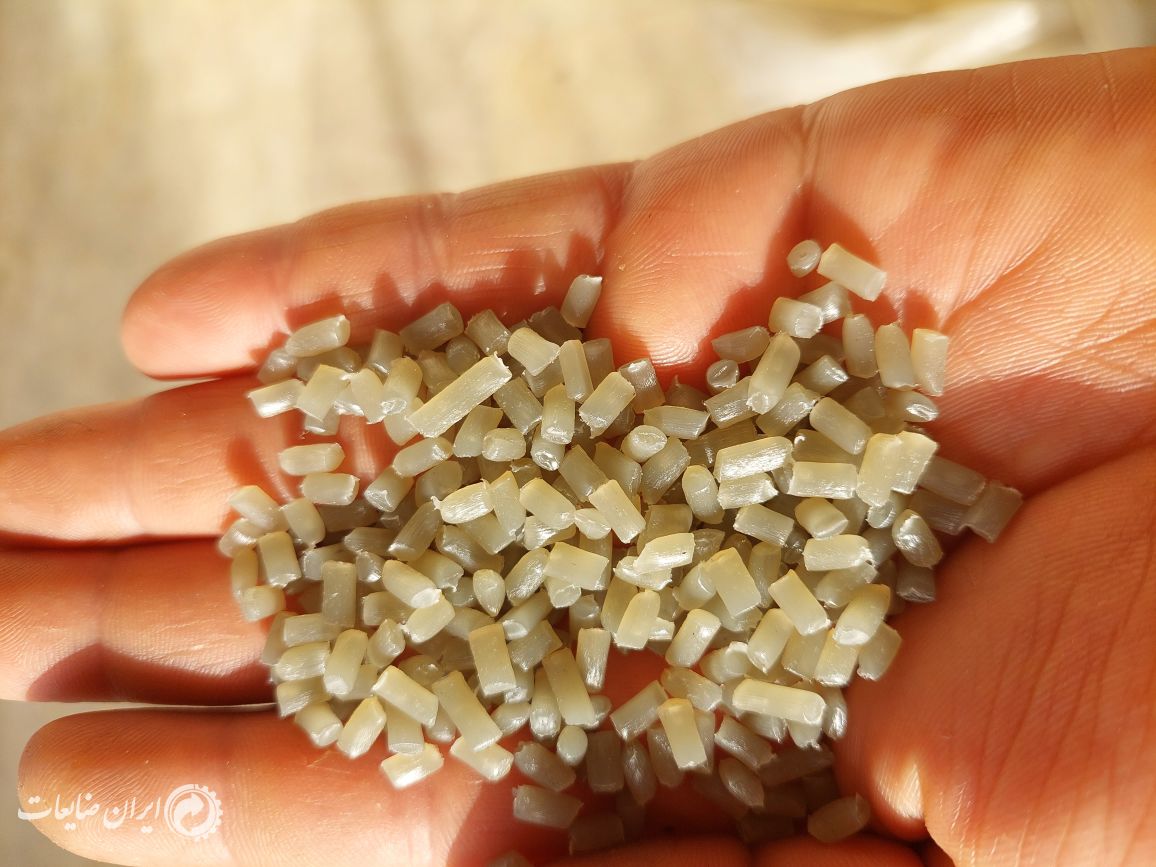 فروش گرانول نایلون عسلی شفاف