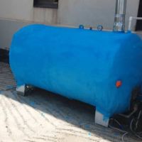 آبگرمکن کن صنعتی بدون مشعل