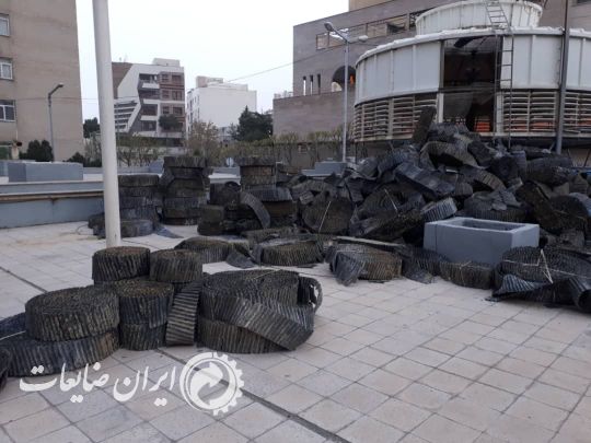 ضایعات پلاستیک برج خنک کننده