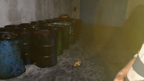 بشکه ۲۲۰ لیتری آهنی