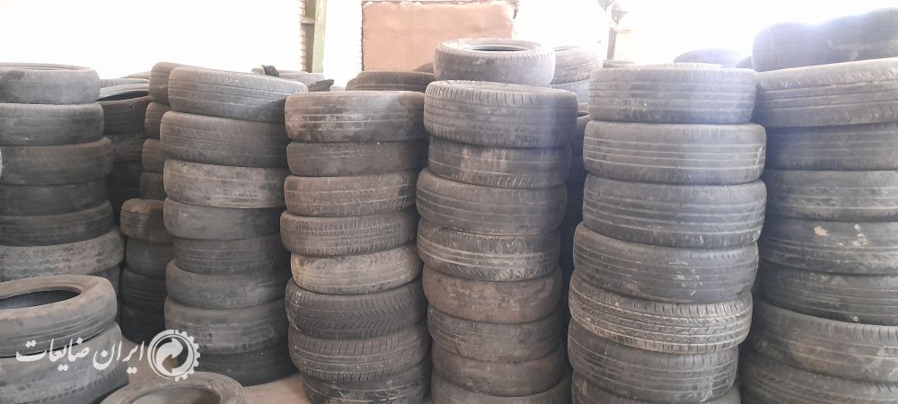 خرید لاستیک فرسوده سواری سیمی
