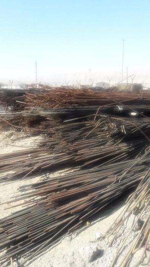 فروش ضایعات کارخانه متروکه(آهن)