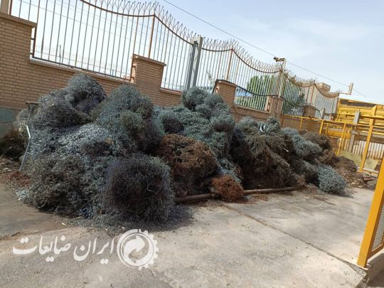 فروش سفاله سوپر آلیاژ ،آهن استیل و بشکه