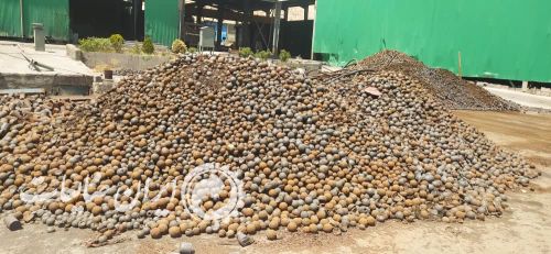 مزایده فروش ضایعات و گلوله فولادی