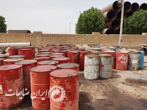 فروش 72بشکه روغن هیدورلیکی کارکرده 46 H  همراه با بشکه