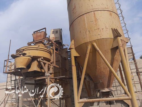 فروش سیلوی سیمانی و بچینگ،۱۲۰ تنی در حد نو