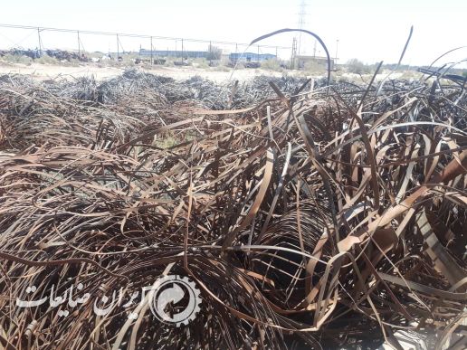 ضایعات ذوبی پرس نشده کلاف ها و کناره ورق