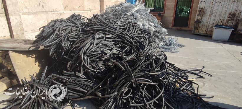 ضایعات پی وی سی پوست کابل