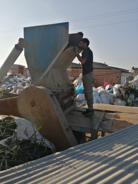 اسیاب پلاستیک چکشی سنگین ساخت یاتاقان ۵۲