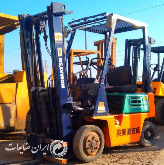 لیفتراک ۱تن کوماتسو خط ۱۲گاز و بنزین