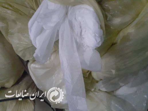 پارچه اسپان سفید ورنگی و پوشکی