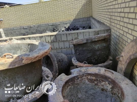 فروش کوره سوخته چدن