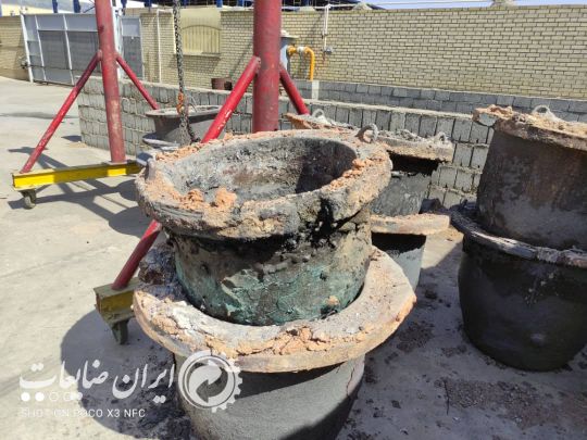 فروش کوره سوخته چدن