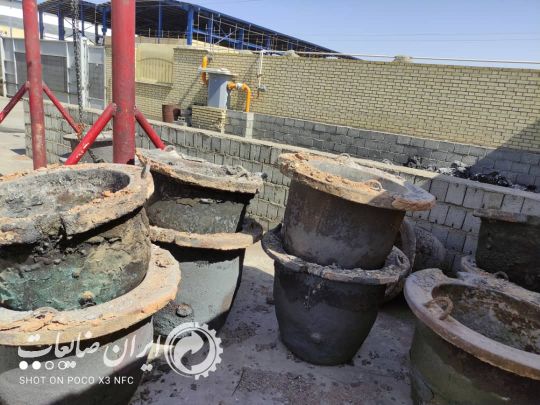 فروش کوره سوخته چدن