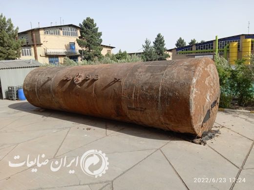 تانکر آهنی بزرگ 50000 و 25000 لیتری