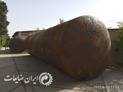 تانکر آهنی بزرگ 50000 و 25000 لیتری