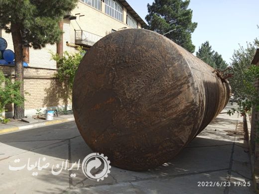 تانکر آهنی بزرگ 50000 و 25000 لیتری