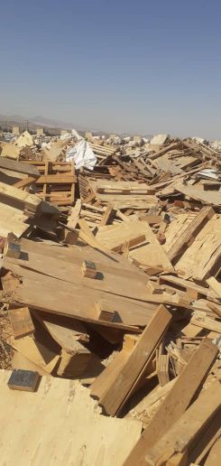 فروش ضایعات پالت و سه لایی