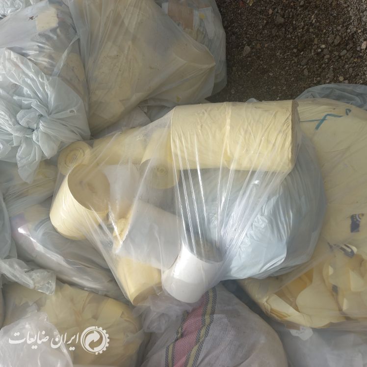 فروش کاغذ لیبل زرد و سفید