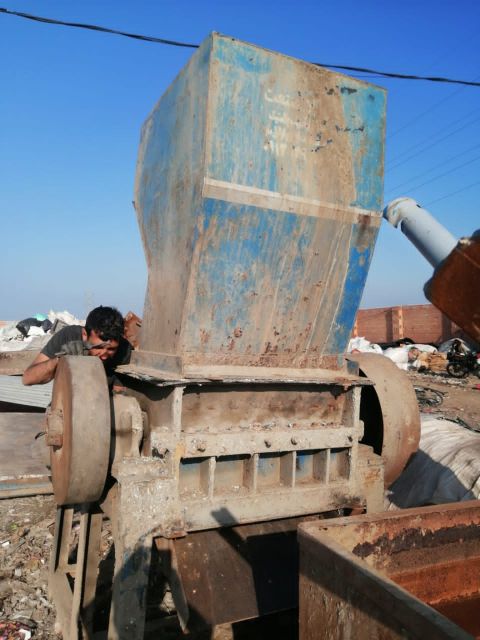 دستگاه آسیاب پلاستیک چکشی دهنه 80 سنگین