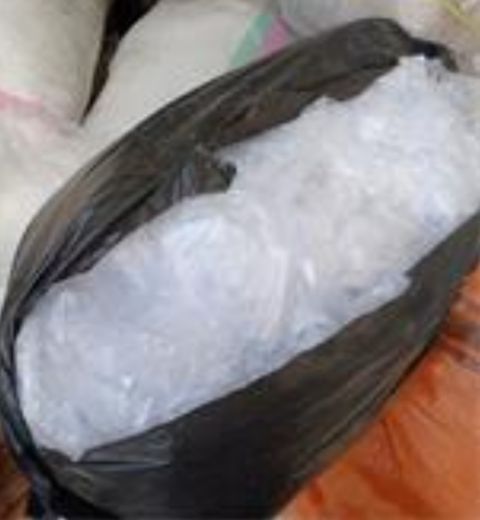 ضایعات نایلون سفید زنده بار