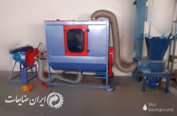 خط کامل همزن الیاف دستگاه پرکن بالش