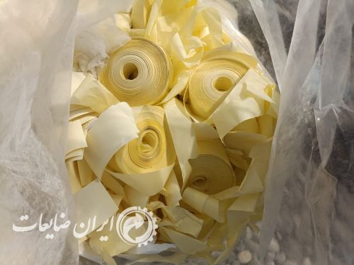 رول لیبل زرد رنگ