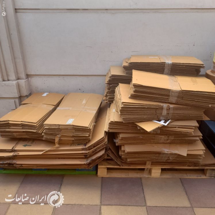 ضایعات روزانه کارخانه کارتن و نایلون