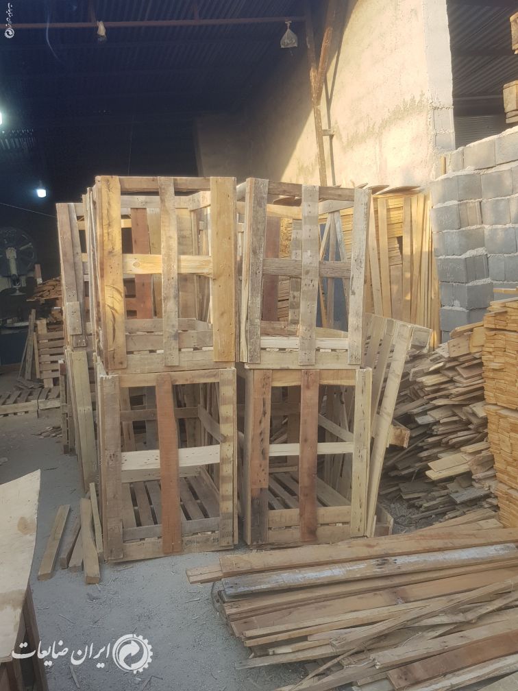 فروش جعبه چوبی و پالت چوبی