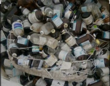 خرید ضایعات شیشه بیمارستانی