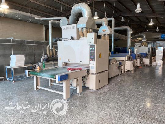 فروش ماشین آلات خط رنگ غلتکی
