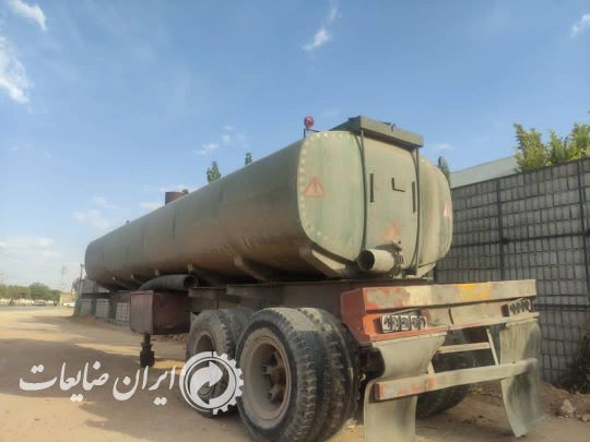 تانکر تریلی سالم و در حال کار ب وزن 7 تن