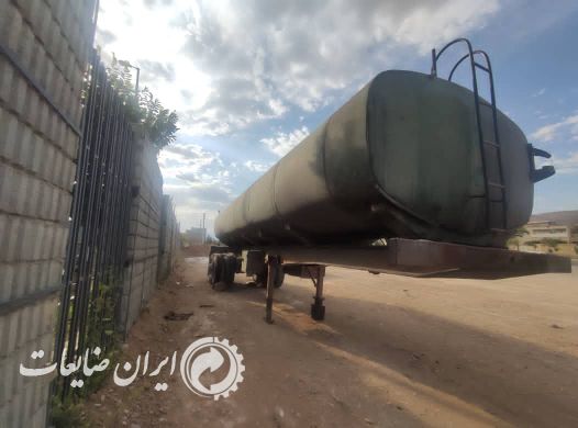 تانکر تریلی سالم و در حال کار ب وزن 7 تن