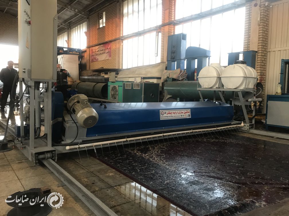 دستگاه خشک کن فرش و ابگیر لوله ای