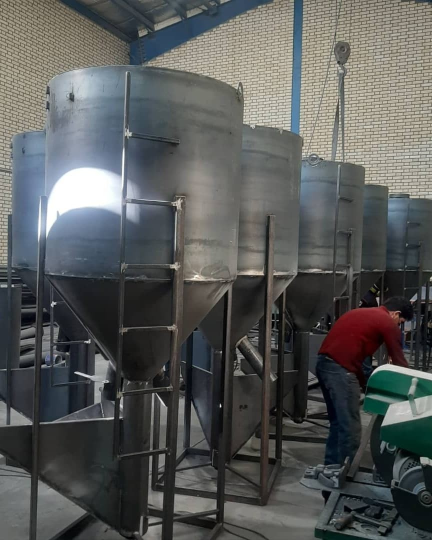 ساخت دستگاه میکسر پلاستیک و گرانول