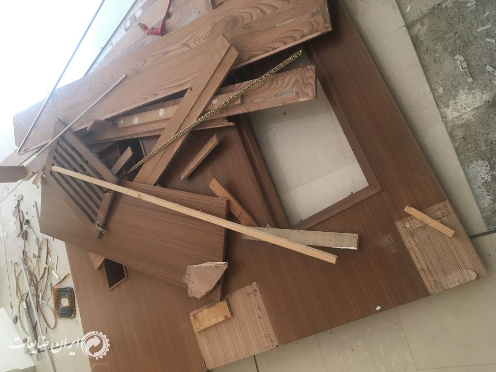 ضایعات چوب کابینت